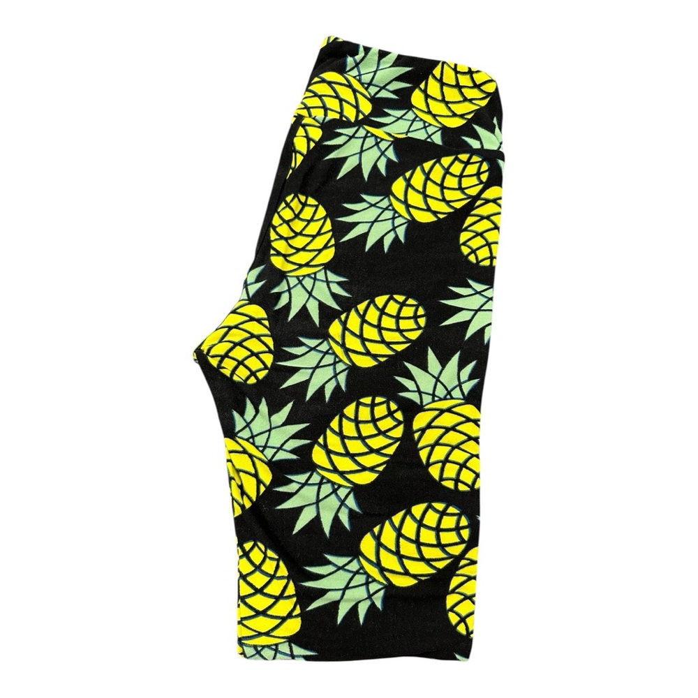 LuLaRoe Pineapple Print One Size Leggings